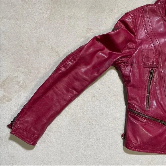 Vintage Donna Karan double rider's moto jacket - Picture 4 of 10